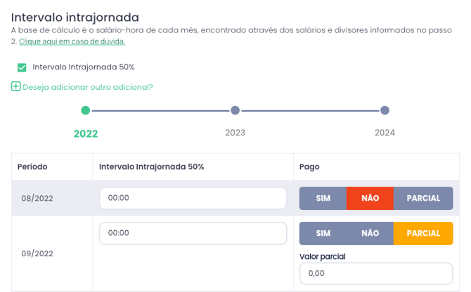 intervalo